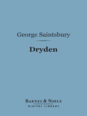 cover image of Dryden (Barnes & Noble Digital Library)